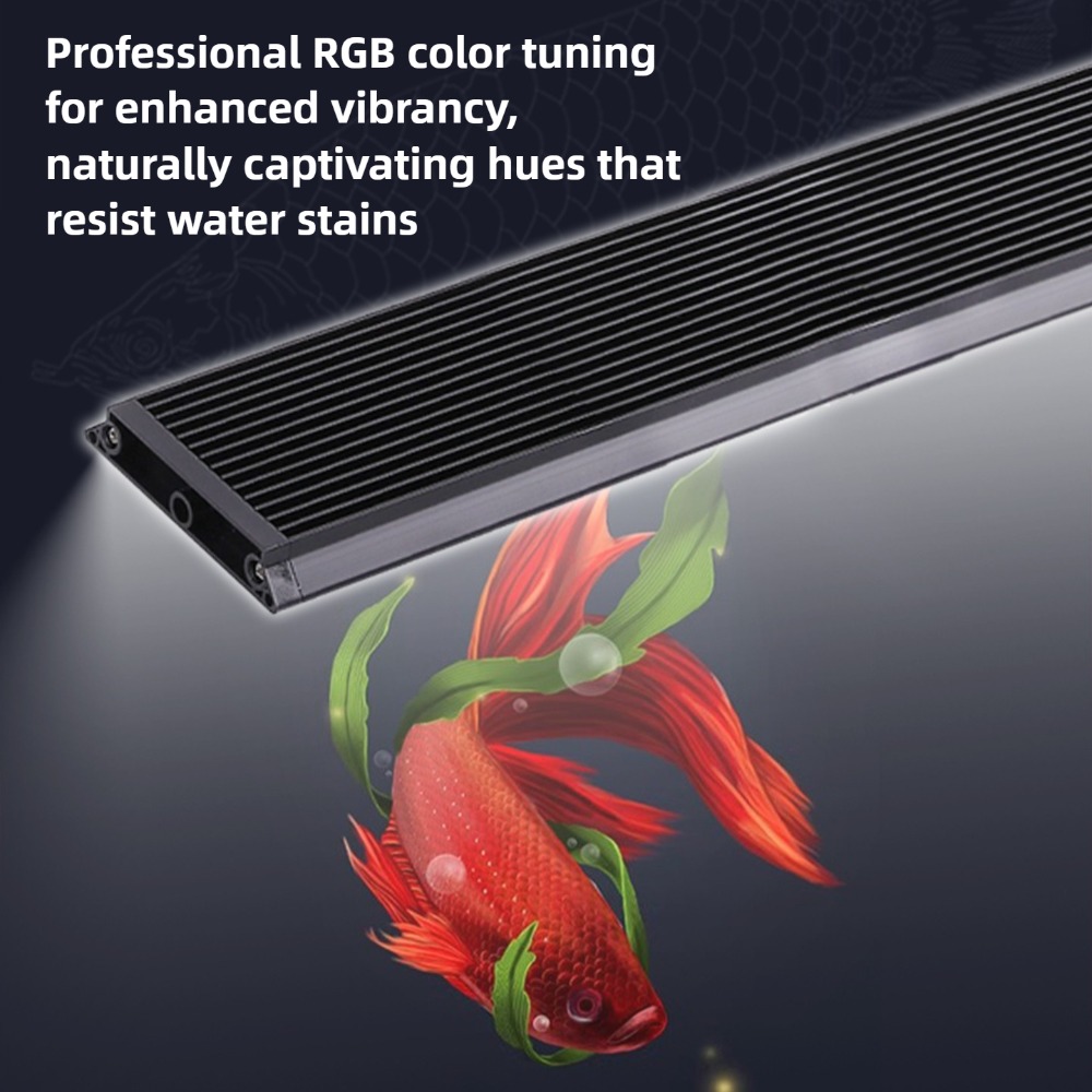 Aquarium Fish Parrot - Aquarium-LED-Lichtleiste, 2 Fuß/3 Fuß/4 Fuß, volles