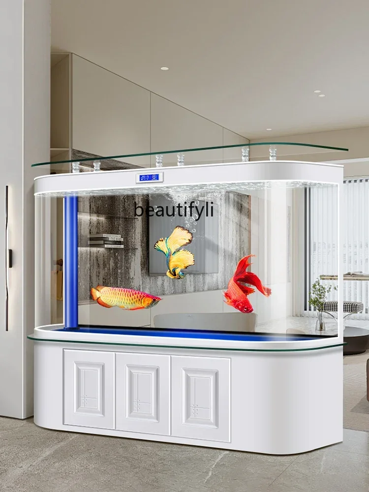 Xchange Aquarium Fish - X Wohnzimmer Großer Doppelkreis Wandbodenfilter Ökologisches