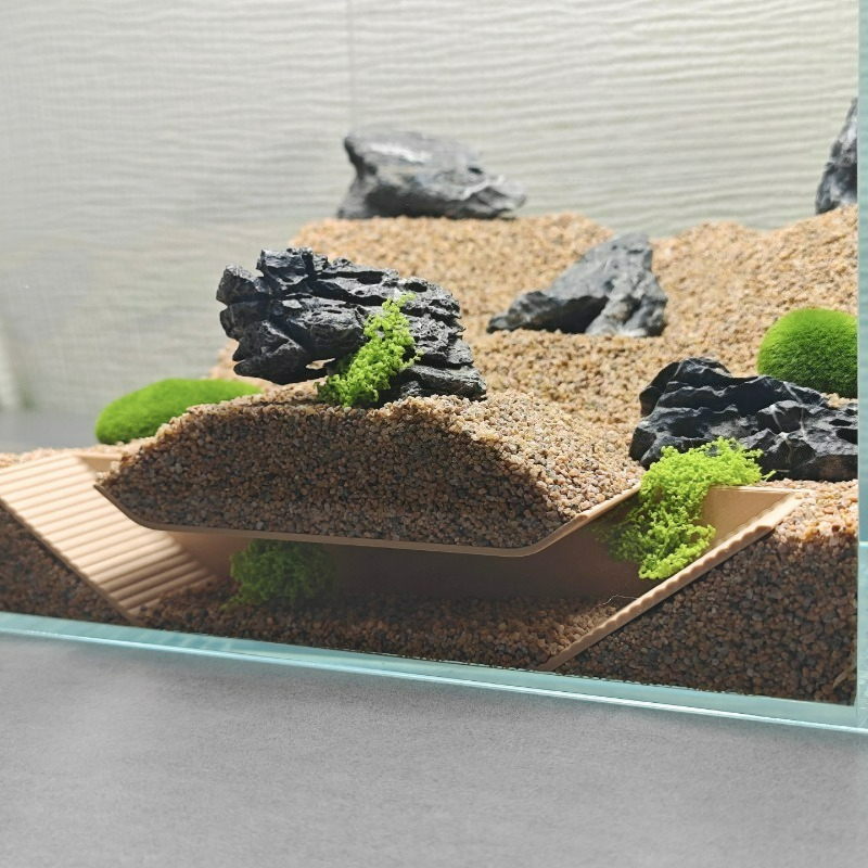 Aquarium Fish Games - Aquarium-Verstecke, Unterschlupf, unterirdische Höhle, abgestufter Tunnel