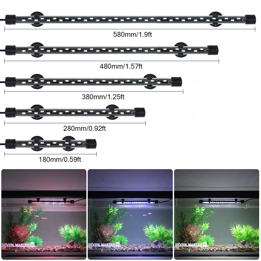 Aquarium Fish Only - Aquarium Licht LED Pflanze Wachsen Lampe
