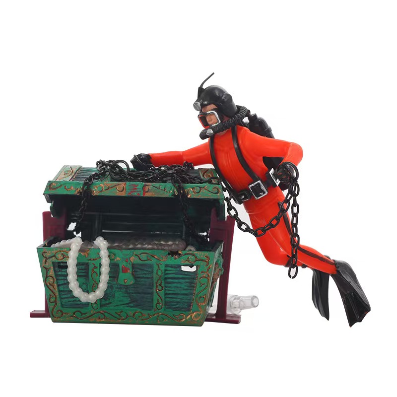 Aquarium Fish Price - Schatz-Froschmann Aquarium-Dekoration World of Tanks Taucher-Jäger