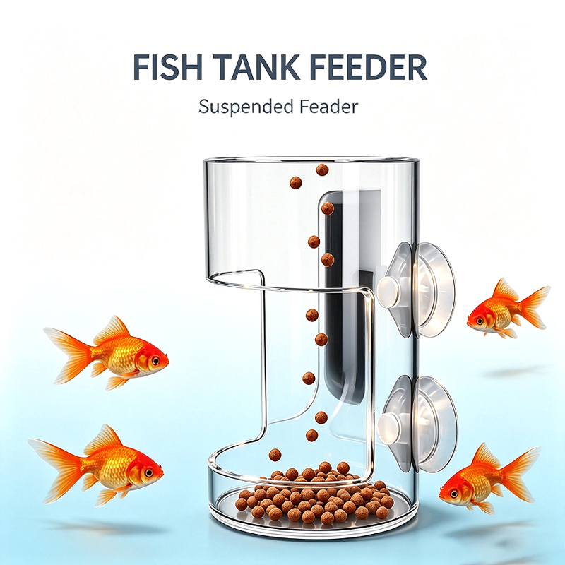 Aquarium Fish Parrot - Rutschfester Futterring für Papageienfische, Schildkröten und