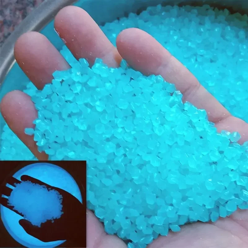 Aquarium Fish Store - 1000 Stück 3–5 mm leuchtender Sand,
