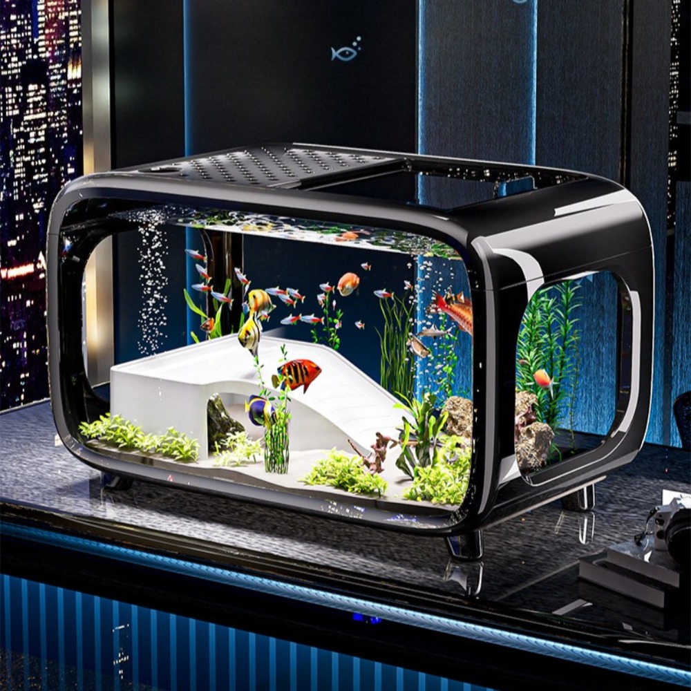 Aquarium Fish Cichlid - Transparente Luxus Aquarium Langlebige Wohnzimmer Dekoration