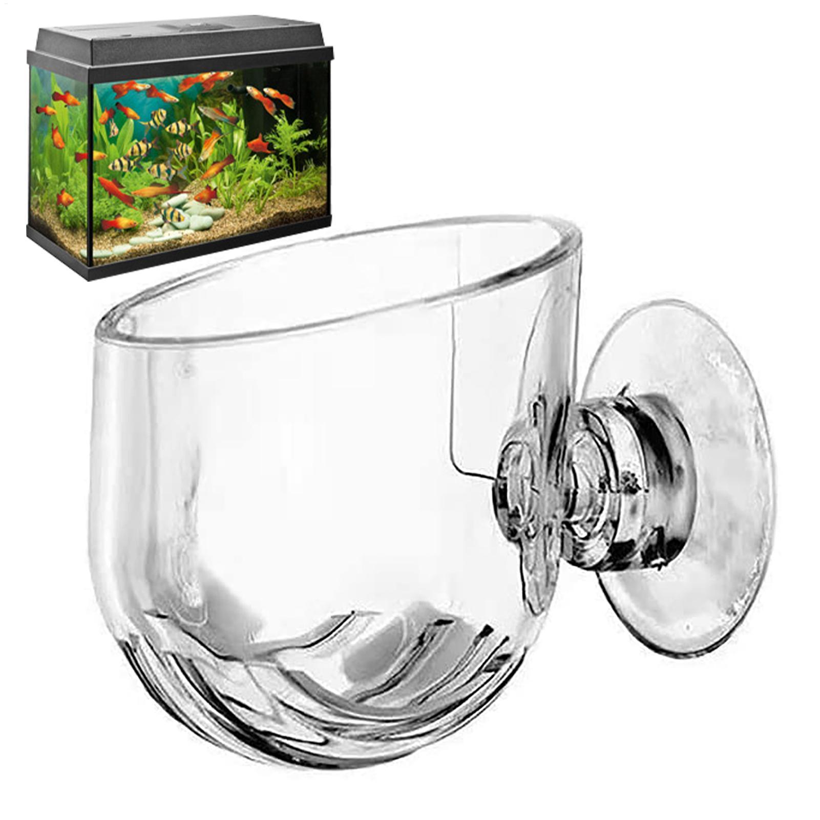 Aquarium Fish Beautiful - Aquarium-Dekorationspflanzentopf aus Acryl mit Saughalterung, Wasserpflanztopf,