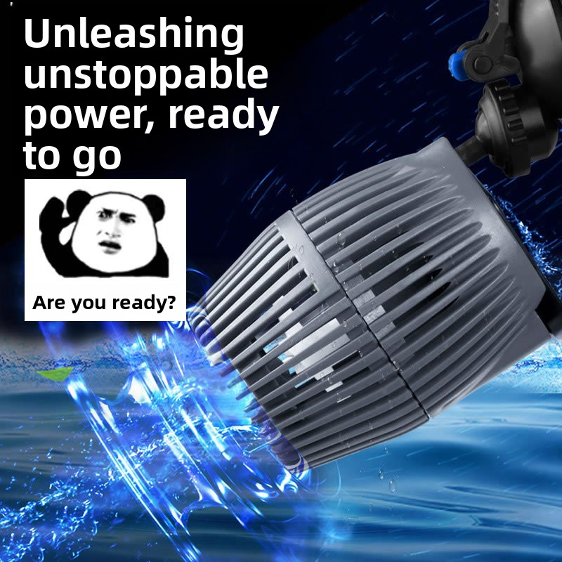 Powerhead Circulation Pump - JIALU Ultra-Leise Mini-Aquarium-Wellenmacher-Pumpe Fischbecken-Zirkulationspumpe mit Saugnapf