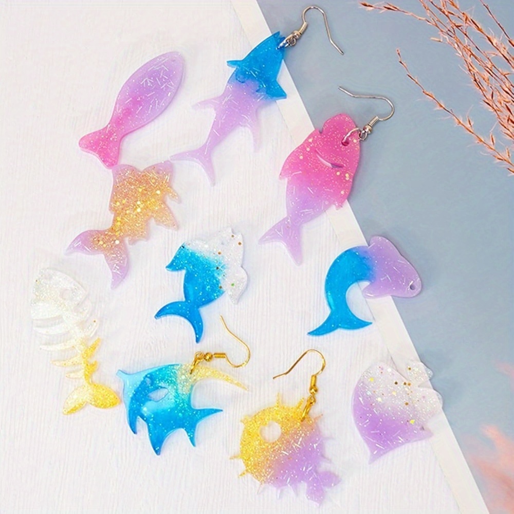 Das Set aus Ohrring- und Anhän – Aquarium Fish Marine Bewertung und Preis