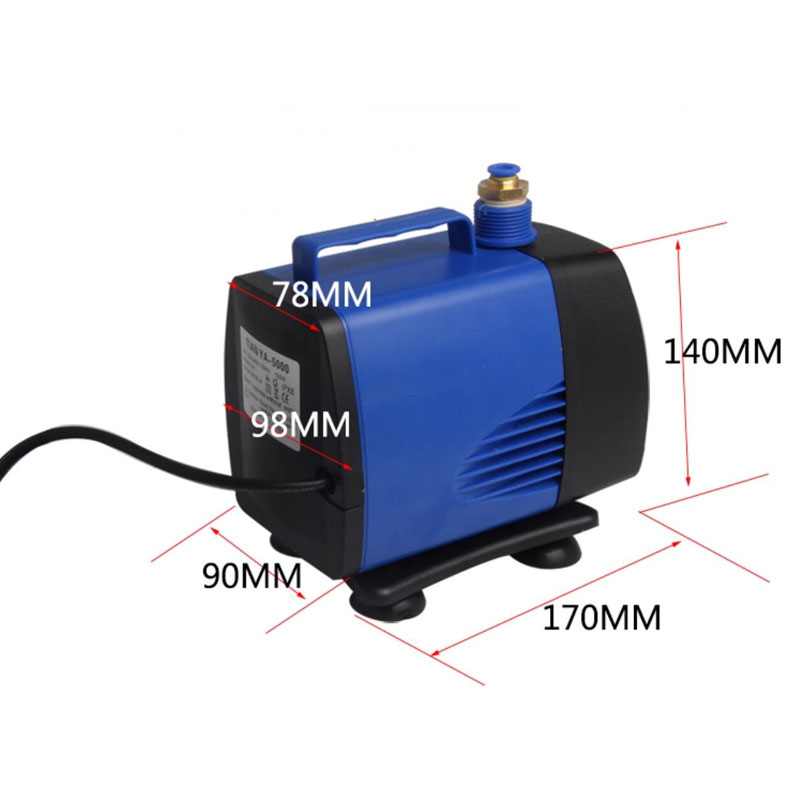 5-m-Kopf, 5000 l/h Durchfluss, – Powerhead Circulation Pump Bewertung und Preis