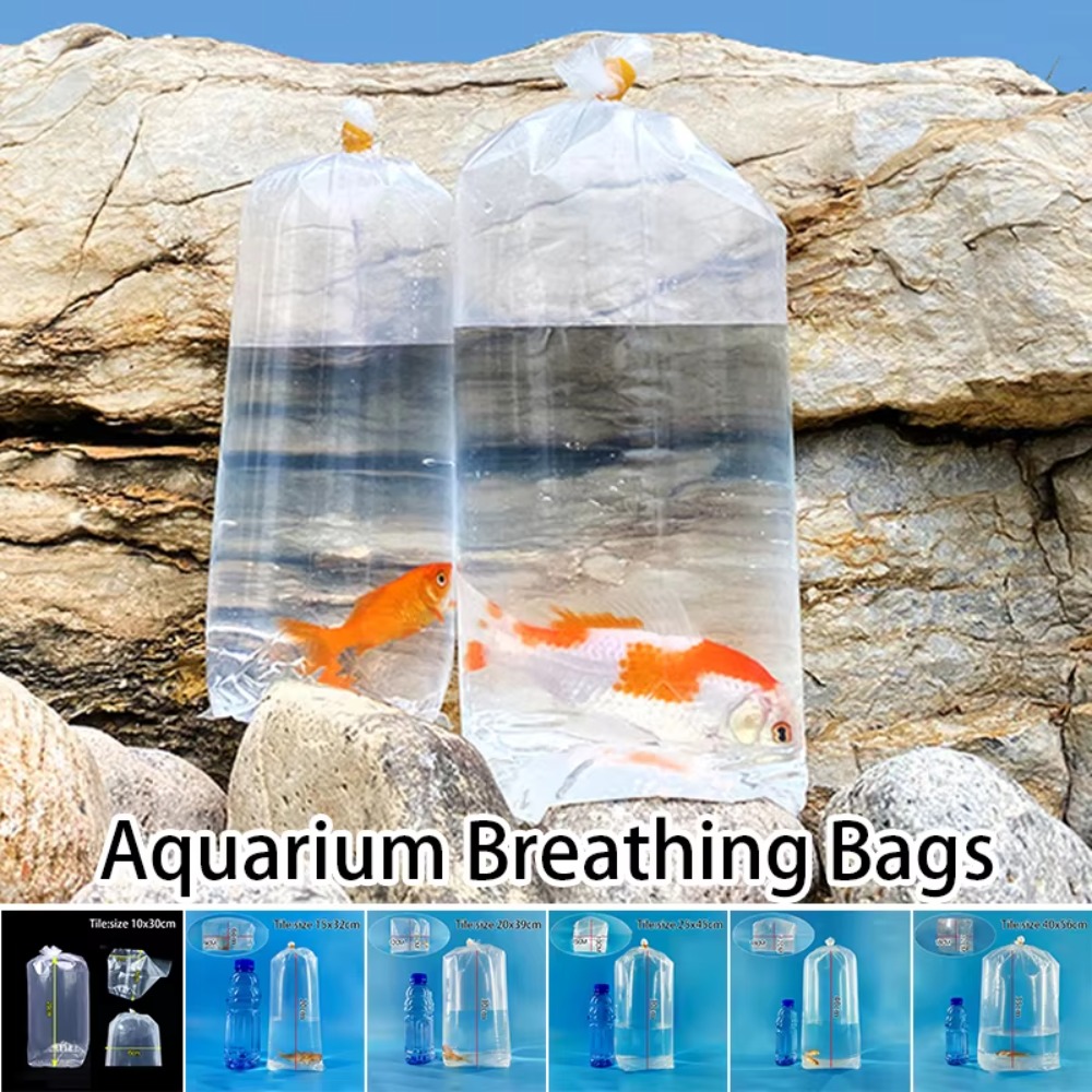 50 Stück Aquarium-Atmungsbeute – Aquarium Fish Delivery Bewertung und Preis