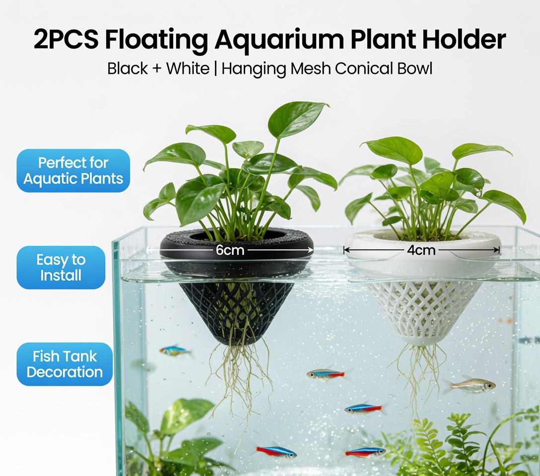 2 Stück Schwimmende Aquarien-P – Aquarium Fish Cichlid Bewertung und Preis