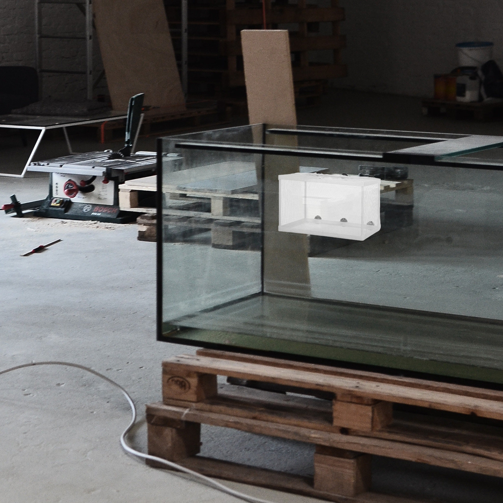 Aquarium-Fischnetz-Aufzuchtbox – Aquarium Fish Net Big Size Bewertung und Preis