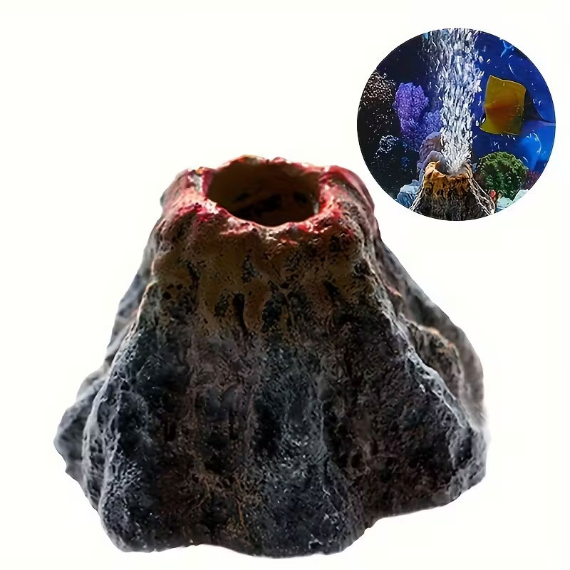 Vulkanischer Sprudelstein für  – Aquarium Fish Games Bewertung und Preis