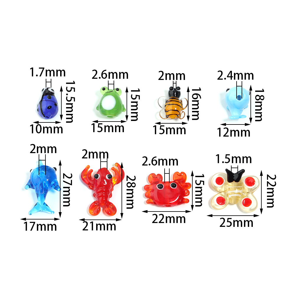 2 Stück Glas Anhänger Meeres t – Aquarium Fish Marine Bewertung und Preis