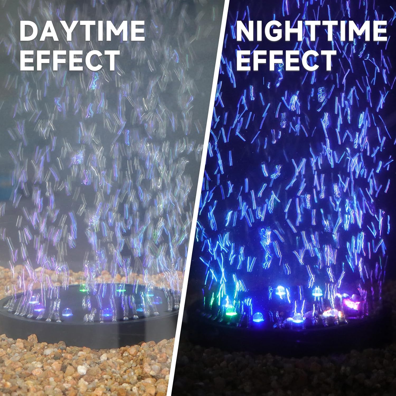 Aquarium-Blasenlicht mit 9/12  – Aquarium Fish Games Bewertung und Preis