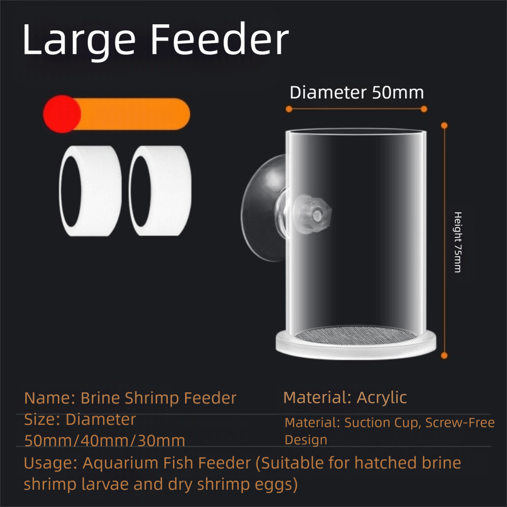 Acryl-Sole-Garnelen-Futterstat – Aquarium Fish Eggs Bewertung und Preis