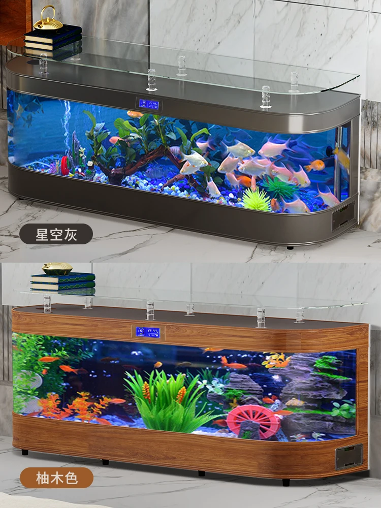 TV-Schrank mit Glas-Aquarium,  – Aquarium Fish Delivery Bewertung und Preis