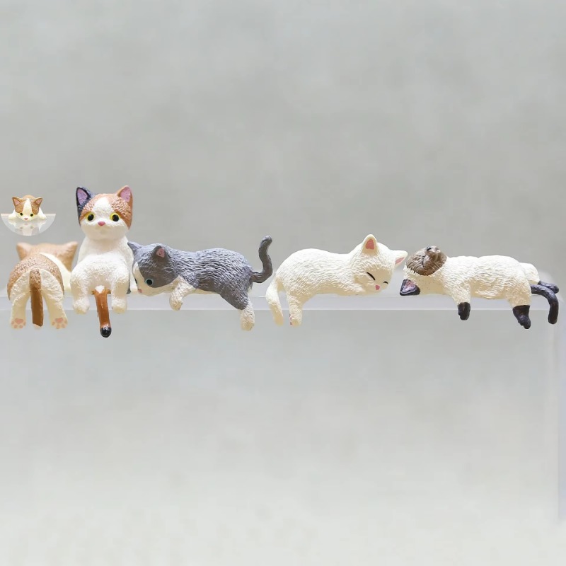 1Pc Nette Cartoon Katze PVC Ha – Aquarium Fish Cartoon Bewertung und Preis