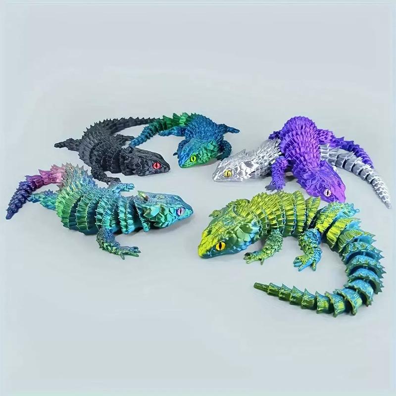 3D-gedruckte verbundene Eidech – Aquarium Fish Cartoon Bewertung und Preis