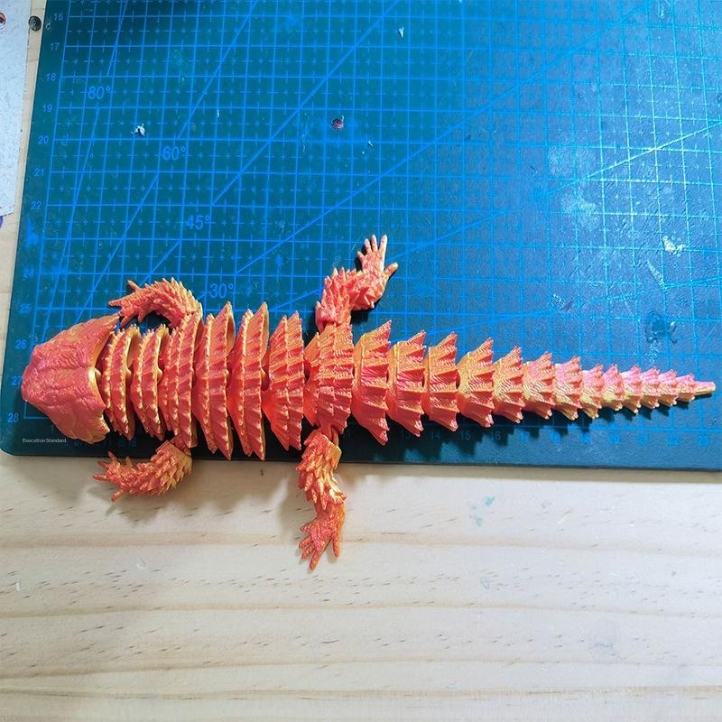 3D-gedruckte verbundene Eidech – Aquarium Fish Cartoon Bewertung und Preis