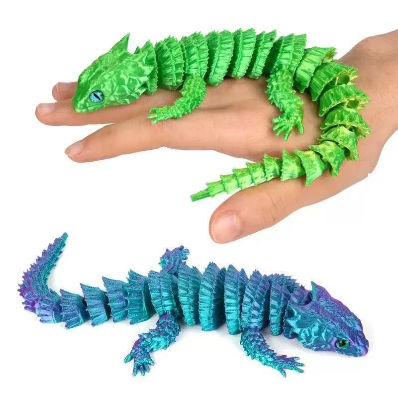 3D-gedruckte verbundene Eidech – Aquarium Fish Cartoon Bewertung und Preis