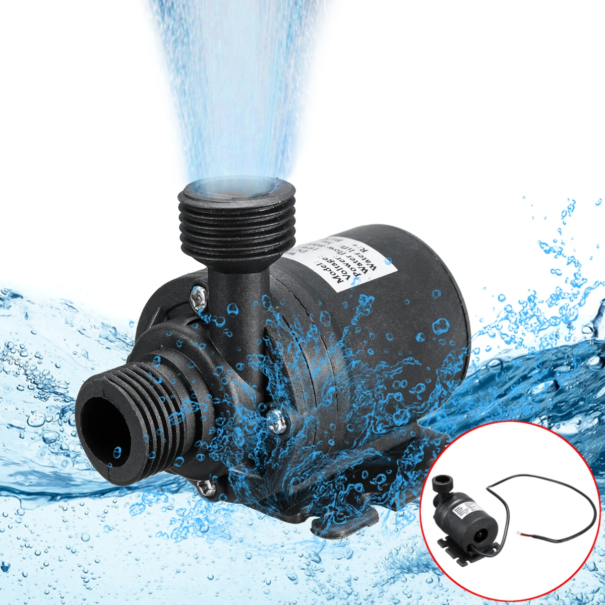 12 V DC Tauchwasserpumpe, 800  – Powerhead Circulation Pump Bewertung und Preis