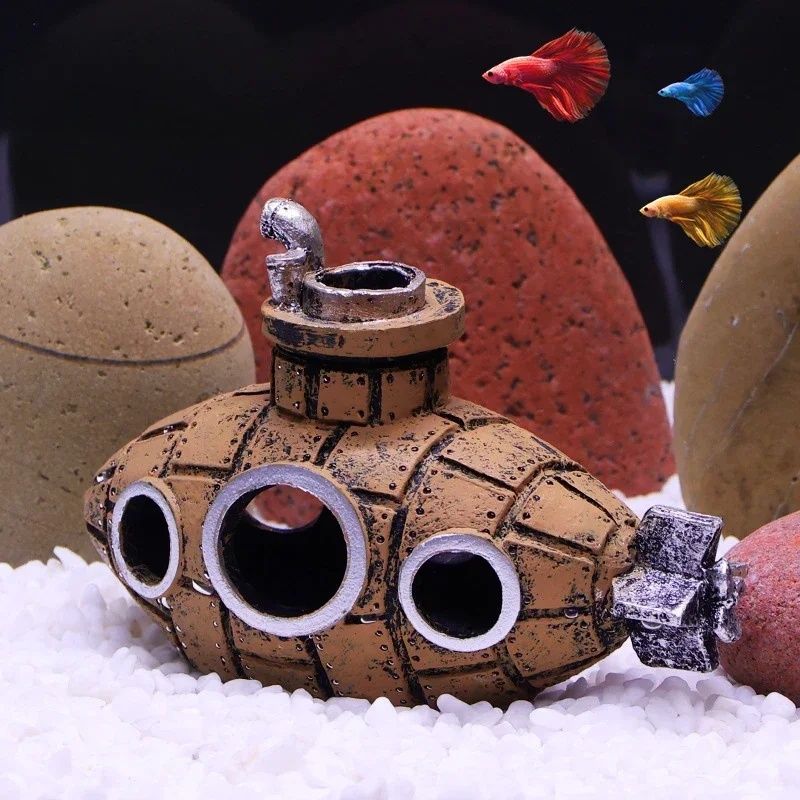 Harz-U-Boot-Ornamente für Aqua – Aquarium Fish Cichlid Bewertung und Preis