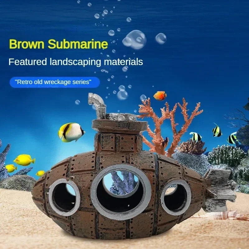 Harz-U-Boot-Ornamente für Aqua – Aquarium Fish Cichlid Bewertung und Preis