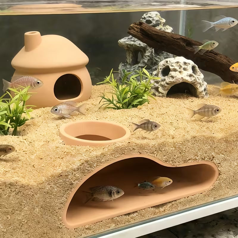 Apcarium Fischtunnel-Versteck  – Aquarium Fish Games Bewertung und Preis