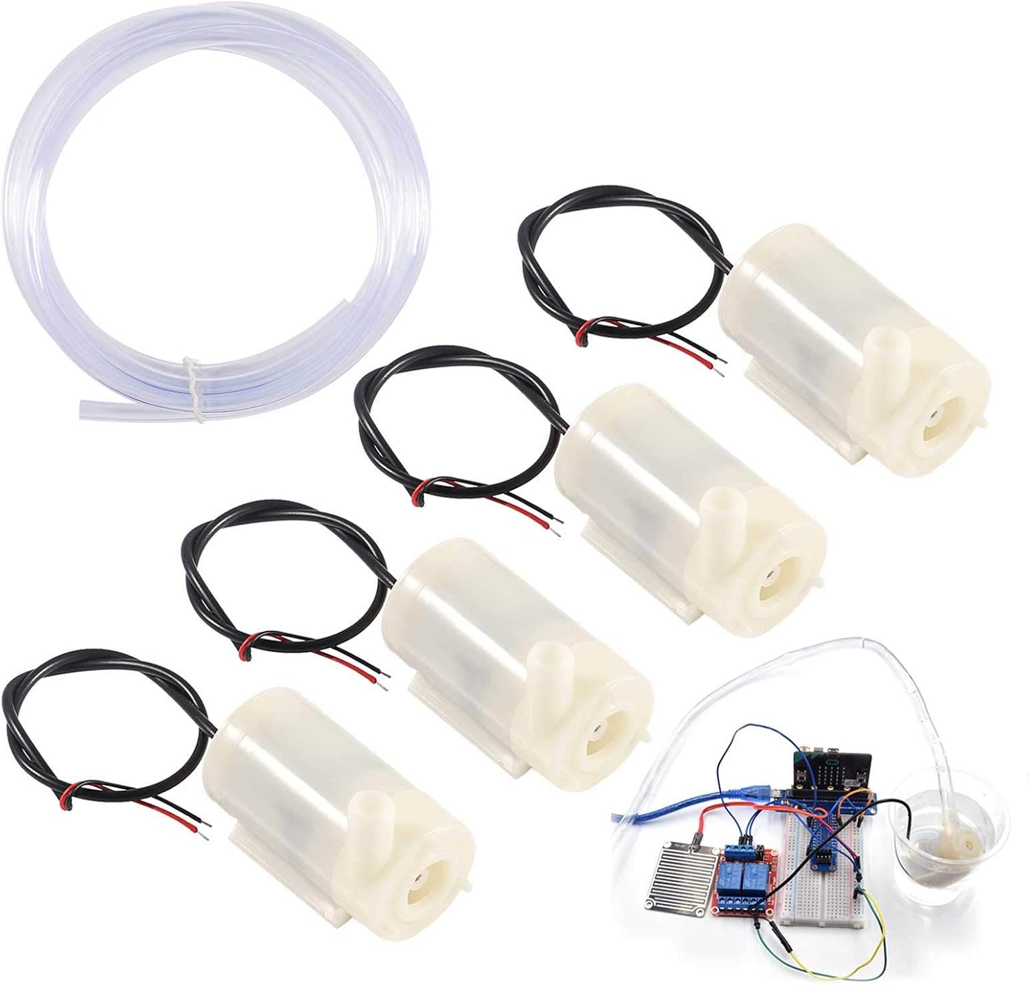 4 Stück DC 3V 5V Mikro-Tauchpu – Aquarium Fish Delivery Bewertung und Preis