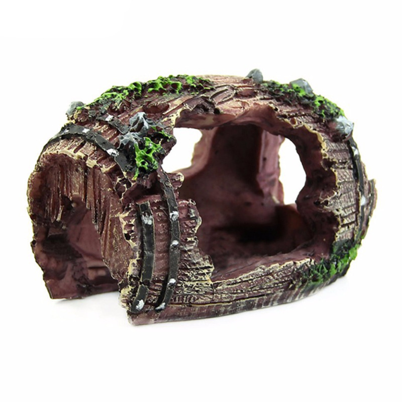 Aquarium Künstliche Fass Höhle – Aquarium Fish Games Bewertung und Preis