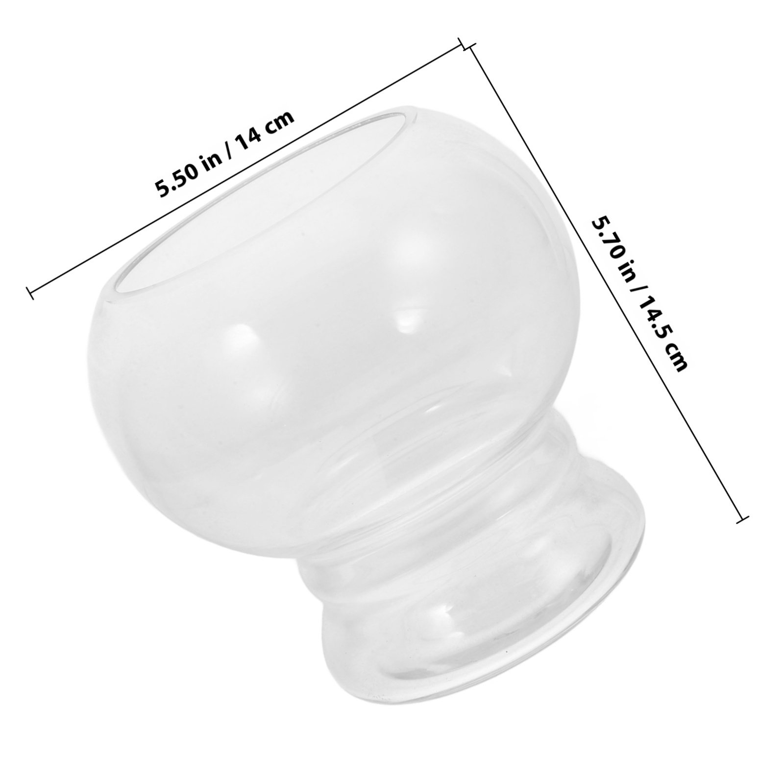 Klares Glas Mini-Aquarium Klei – Aquarium Fish Beautiful Bewertung und Preis