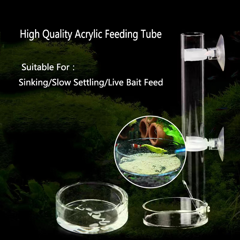 1Pcs Acryl Aquarium Feeder Roh – Aquarium Fish Price Bewertung und Preis